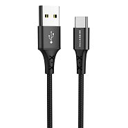 Кабель USB 2.0 A (m) - USB Type-C (m) 1м Borofone BX20 Enjoy - Черный