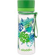 Бутылка для воды 0.35л Aladdin Aveo - Зеленый узор (10-01101-089)